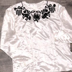 Vintage Satin blouse